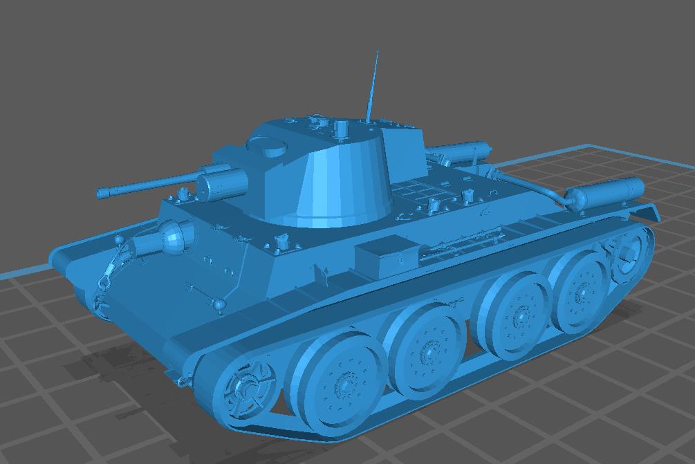 14TP轻型坦克世界树脂模型