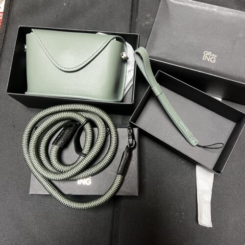 理光gr2 gr3 x hdf原装包 gc11 gc12原装皮套 真皮相机包 小挎包