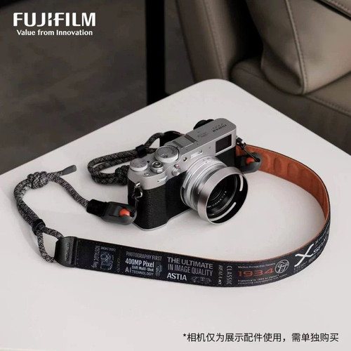 富士XSPACE配件pgy联名款肩带  相机背带Air L码 彩色/1934深灰色
