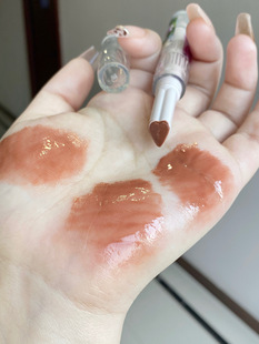 肉桂奶茶冻FLORTTE/花洛莉亚初吻爱心怪美固体唇蜜唇釉镜面02/06