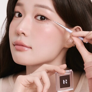 眼线色出啫喱质地了！韩国holika单色新色眼影98/93/96/97/88