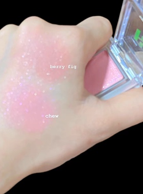 冷皮橄榄皮！韩国新色Holika单色眼影珠光哑光卧蚕腮红眼线 42/38