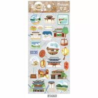 nekoni City Travelogue Album materials: Stickers of tourist cities such as Xi 'an, Hong Kong, Beijing, Chengdu and Guangzhou thumbnail 6