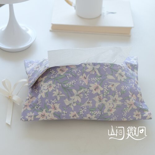 可挂式纸巾盒日本进口面料抽纸盒洗脸巾厨房卫生间车载悬挂纸巾袋