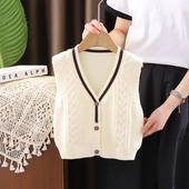 男童男宝宝毛衣马甲开衫 针织婴儿童毛线2025小背心坎肩外穿 秋冬款