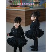 洋气珠片开衫 新款 蓬蓬裙 女童2025春季 Miya高品质手工缝珠毛衣套装