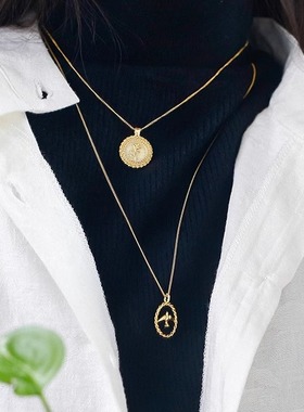 写给春天的信丨纯银飞燕项链