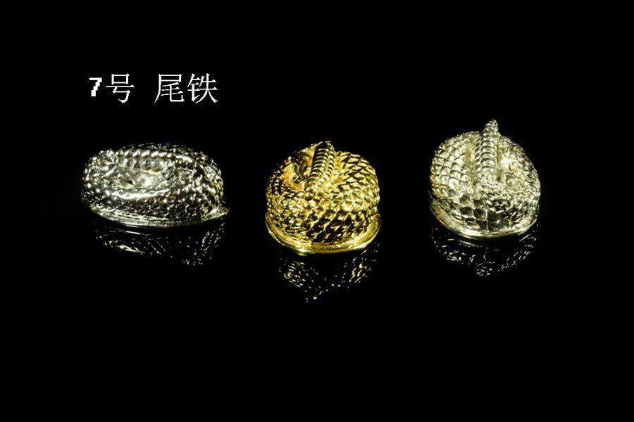 进口俄罗斯白铜黄铜户外刀不锈钢刀装刀尾刀帽尾铁刀装具a组