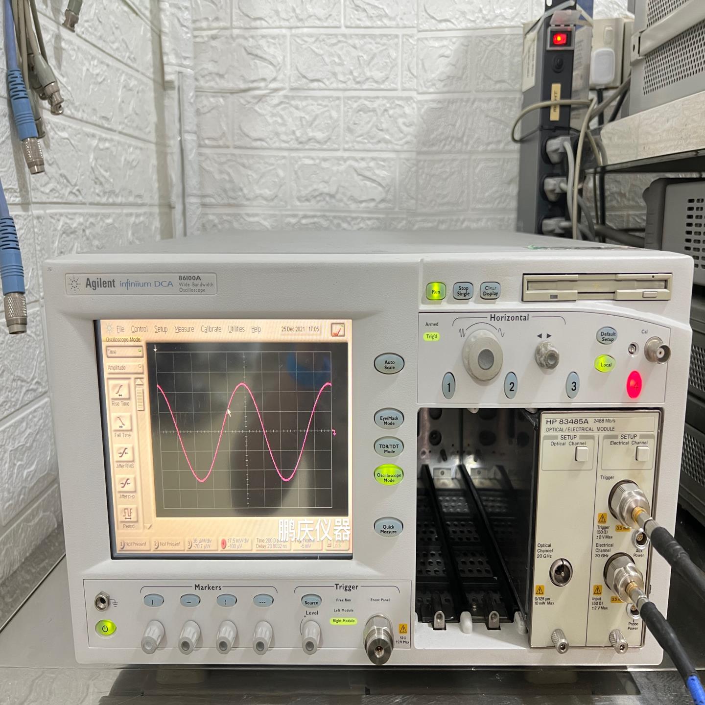 【联系询价】现货9成新安捷伦86100A 配套83485A 20G模