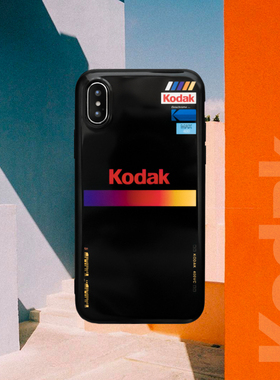 Freshista原创黑色胶卷iPhoneXs手机壳R苹果XR光面保护套Max