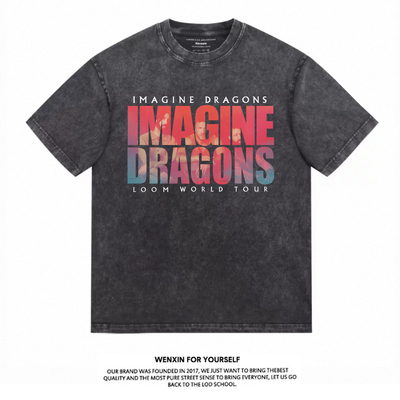 ImagineDragons梦龙演唱会T恤