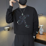 重工刺绣硬挺外套男高级感卫衣社会小伙店主风B323/WY17B/P68控98，女装短外套，星座301C（原B323）