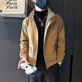 网红外套男潮牌高级感玫瑰花刺绣社会小伙夹克B323-JK02-P88，男装夹克，星座301C（原B323）