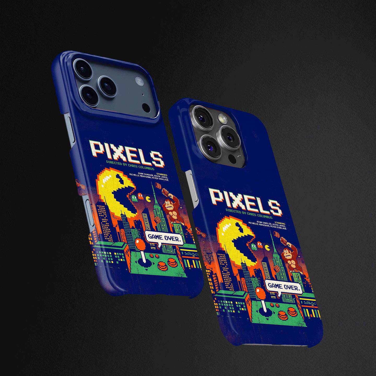 像素大战硬壳磨砂磁吸手机壳适用苹果iphone17promax华为小米14proFINDX8PROOPPOFINDX9PRO三星S25ULTRA