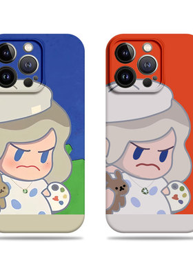 苹果17promax怒宝萌宠菲林情侣手机壳适用苹果华为OPPOA6PROFINDX8至尊红米K60EOPPOA97VIVOY76S