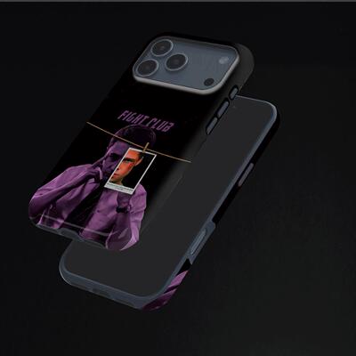 搏击俱乐部硬壳磨砂磁吸手机壳适用苹果iphone17promax华为FINDX8PROVIVOX300PROOPPOFINDX9PROP80ULTRA