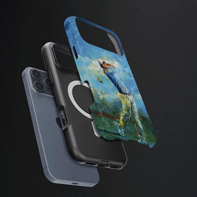 麦克罗伊挥杆硬壳磨砂磁吸手机壳适用苹果iphone17promax华为荣耀MAGIC8PROFINDX8至尊小米17PROMAX小米14pro