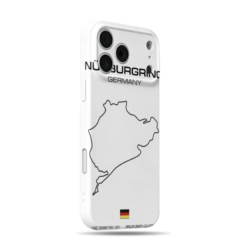 纽博格林赛道磨砂磁吸手机壳大孔亮面硬壳适用苹果iphone18promax华为PURAXVIEW1加ACE3V华为MATE50PRO