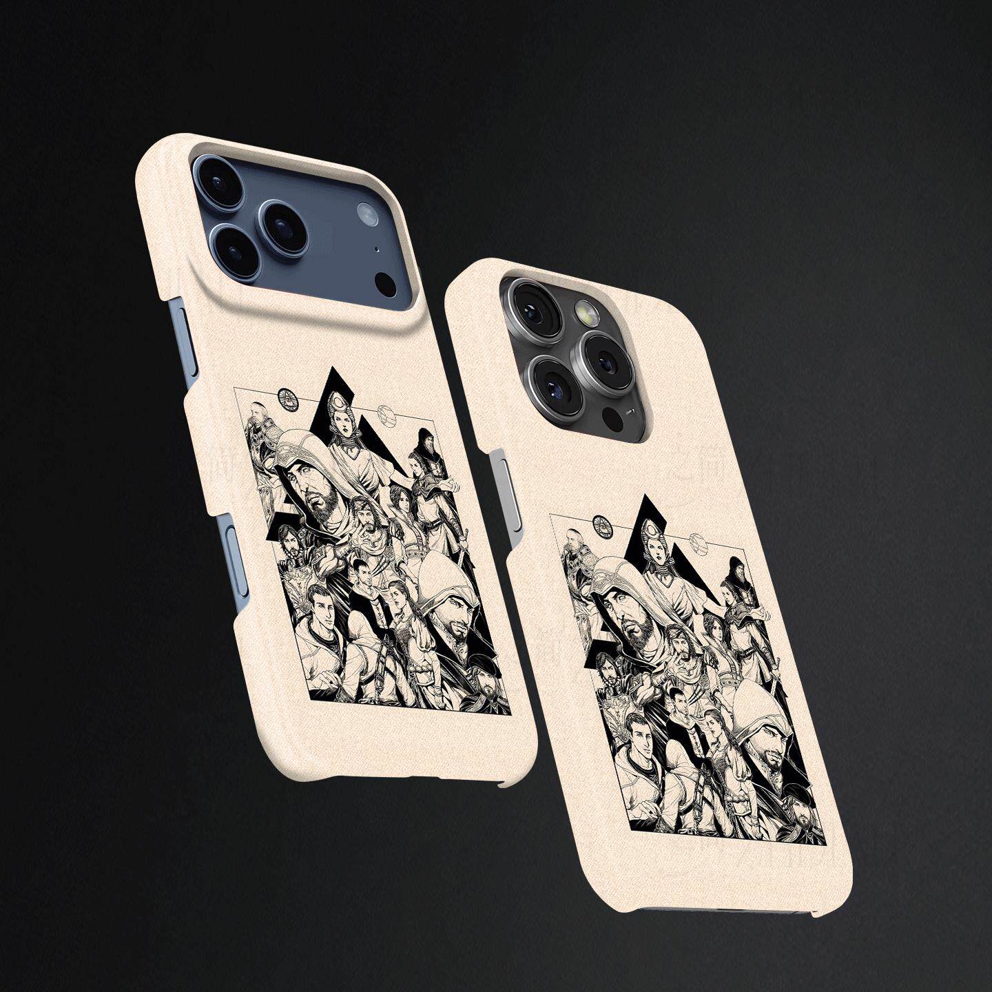 刺客信条群像硬壳磨砂磁吸手机壳适用苹果iphone17promax华为小米15PROOPPOFINDX9PROFINDX8PROVIVOX200PROMI