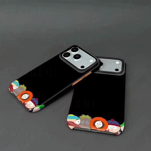 南方公园角色磨砂磁吸手机壳大孔亮面硬壳适用苹果iphone18promax华为PURAXVIEW荣耀MAGIC5PROVIVOX80PRO