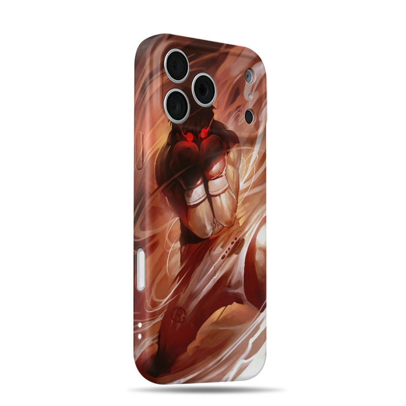热血拳击手磨砂磁吸手机壳大孔亮面硬壳适用苹果iphone18promax华为PURAXVIEW华为PURA80ULTRA1加11