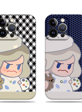 苹果17promax怒宝萌宠菲林情侣手机壳适用苹果华为MATE40EMATE70PRO+三星S24PLUS畅享60PROVIVOY76S