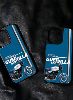 蓝白450摩托手机壳大孔电镀黑框碳纤纹二合一磁吸适用苹果17promax华为PURA80PROPLUSMATE60PROPLUSPURA70PRO