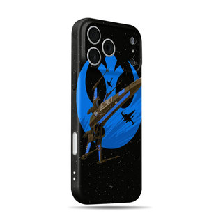 星战X翼战机磨砂磁吸手机壳大孔亮面硬壳适用苹果iphone18promax华为PURAXVIEW红米K90MAX小米15SPRO