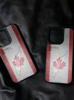 蒙特利尔赛道手机壳大孔电镀黑框碳纤纹二合一磁吸适用苹果17promax华为PURA80PROPLUSPURA70PROPLUS小米17PR