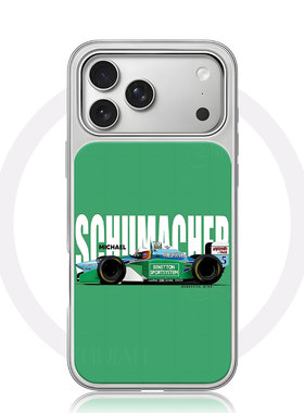 舒马赫F1赛车手机壳大孔电镀黑框碳纤纹二合一磁吸适用苹果17promax华为PURA70PROPLUSPURA80PROPLUSPURA70UL