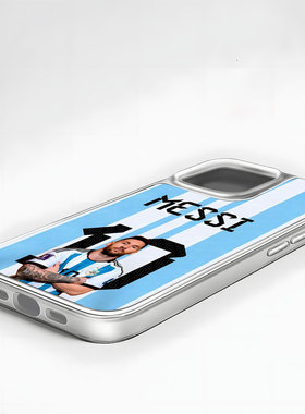 梅西阿根廷10手机壳大孔电镀黑框碳纤纹二合一磁吸适用苹果17promax华为MATE70PROPLUSP60PROMATE60PROPLUS