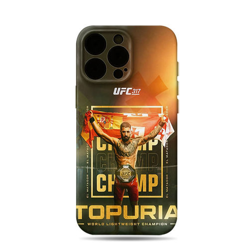 UFC托普冠军磨砂磁吸手机壳大孔亮面硬壳适用苹果iphone18promax华为PURAXVIEW华为PURA90PROMAX1加ACE3V
