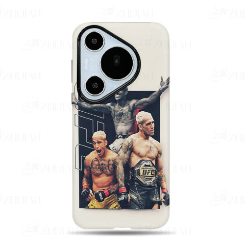 奥利维拉UFC磨砂磁吸手机壳大孔亮面硬壳适用苹果iphone18promax华为PURAXVIEW1加ACE2PRO荣耀X60I