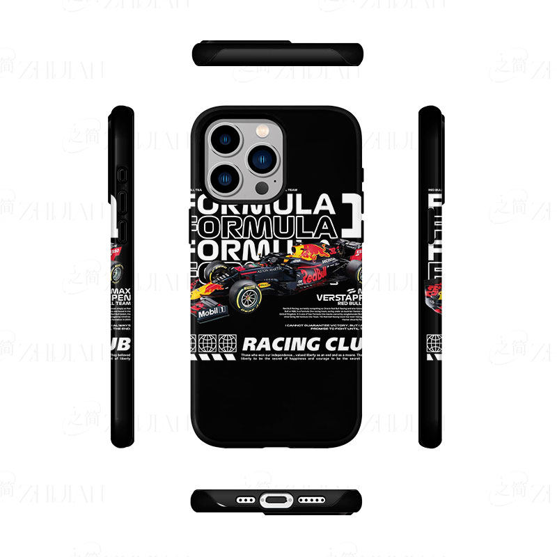 红牛F1赛车磨砂磁吸手机壳大孔亮面硬壳适用苹果iphone18promax华为PURAXVIEW1加13T华为NOVA12PRO