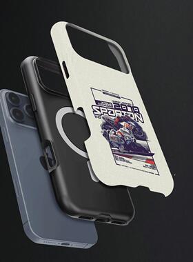 洛伦佐雅马哈硬壳磨砂磁吸手机壳适用苹果iphone17promax华为荣耀400PRO小米15PRO小米17PROMAXVIVOX200PROMI