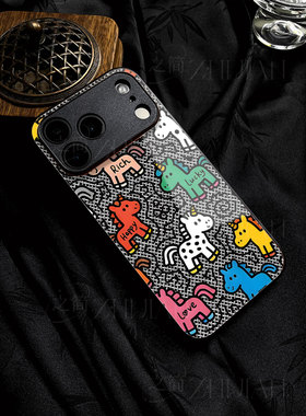 苹果17promax好多彩马玻璃手机壳马年新年祝福有钱适用苹果华为VIVOS30PROMINI畅享80PROIQOO15三星S25PLUS