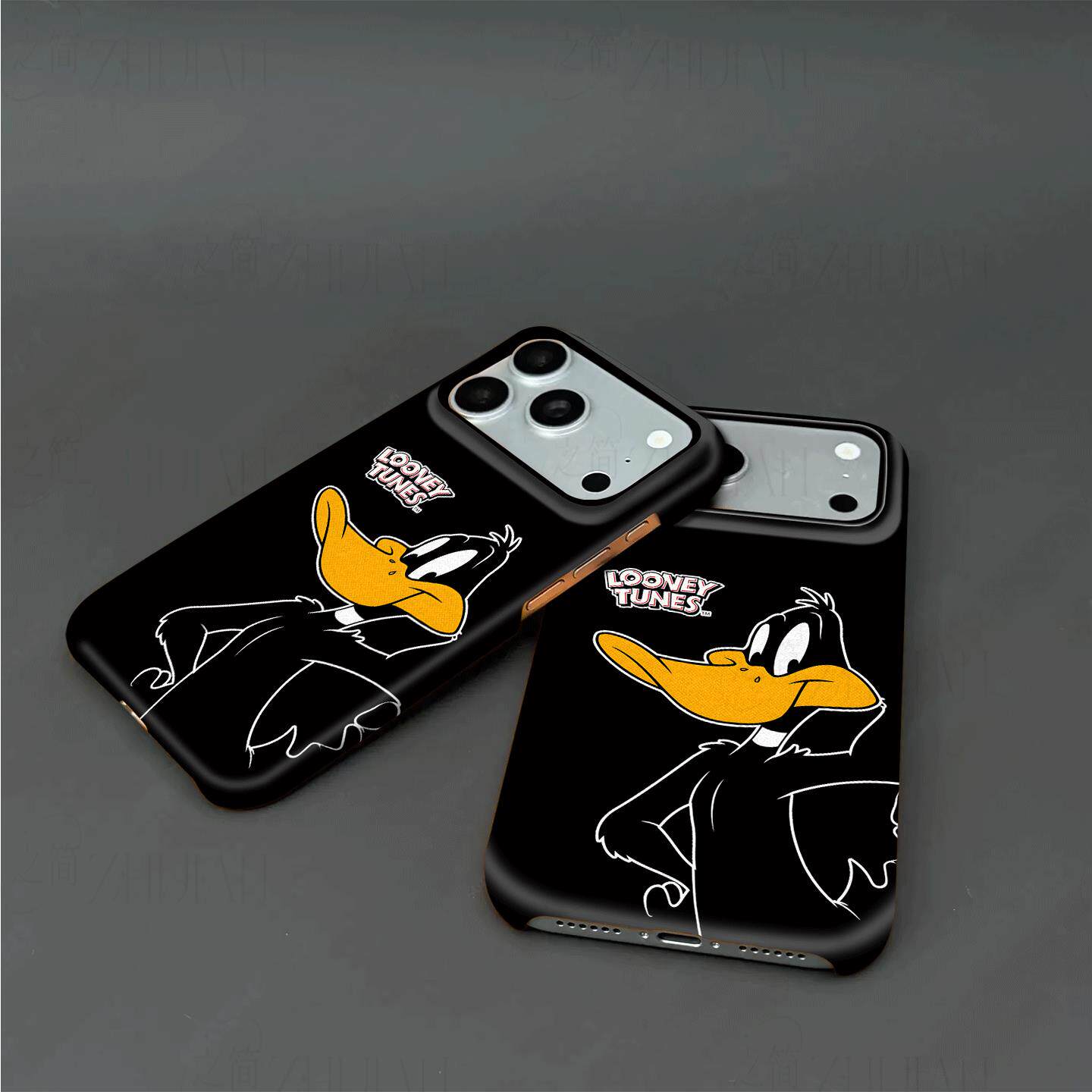 乐一通达菲鸭硬壳磨砂磁吸手机壳适用苹果iphone17promax华为FINDX8PROP80ULTRA三星S25ULTRA荣耀MAGIC7PRO