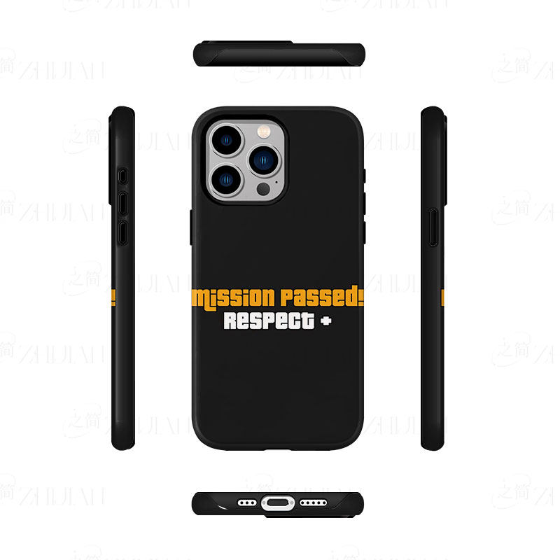 GTA任务完成磨砂磁吸手机壳大孔亮面硬壳适用苹果iphone18promax华为PURAXVIEW华为PURA80ULTRA华为NOVA9SE