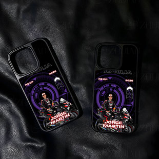 马丁阿普利亚摩托手机壳大孔电镀黑框碳纤纹二合一磁吸适用苹果17promax华为PURA80PROPLUSPURA80ULTRAMATE60