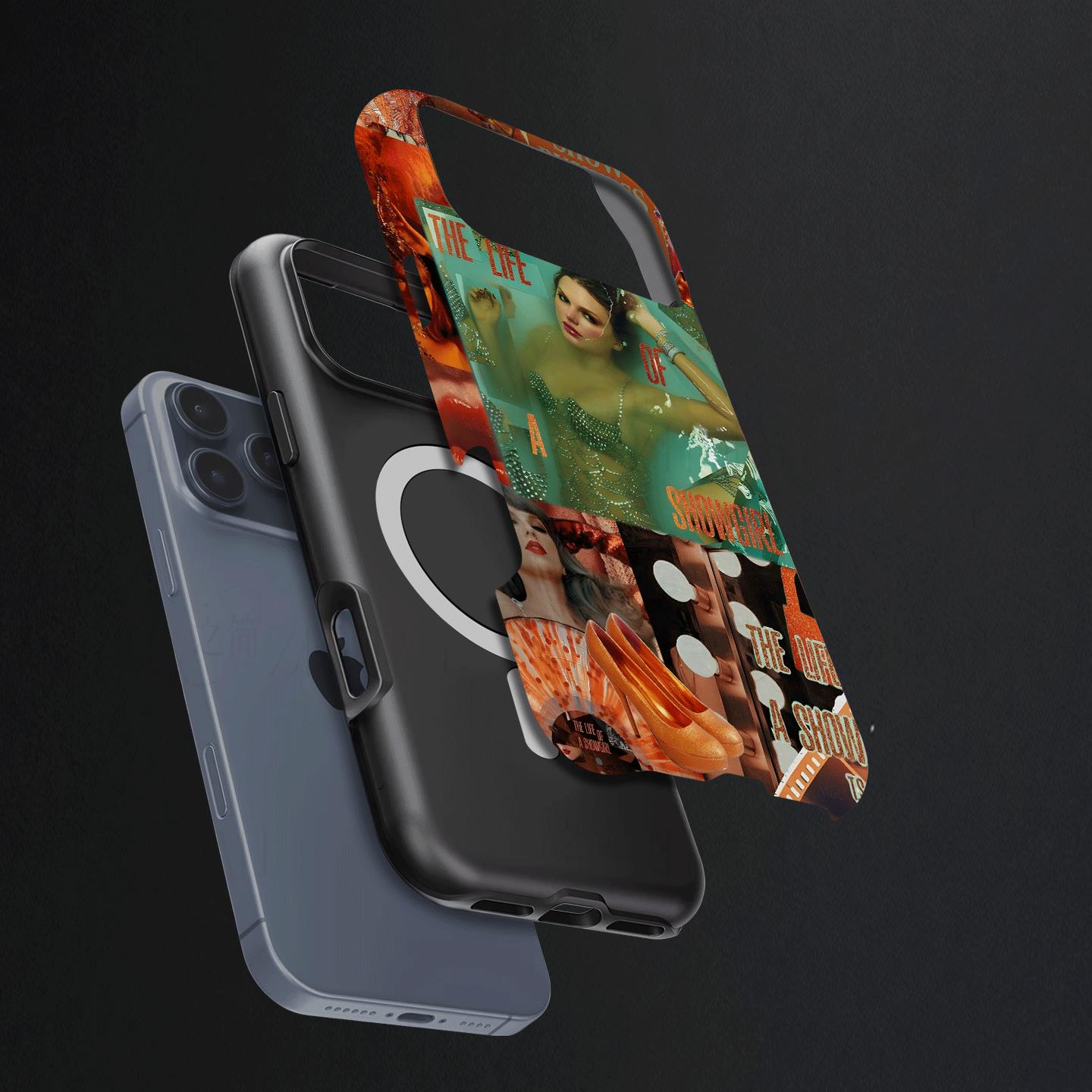 泰勒秀场拼贴硬壳磨砂磁吸手机壳适用苹果iphone17promax华为MATE60PRO小米15PRO三星S25PLUSVIVOX200PROMINI