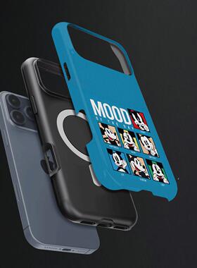 米奇每日心情硬壳磨砂磁吸手机壳适用苹果iphone17promax华为OPPOFINDX9PROVIVOX200SMATE60PROP80PRO