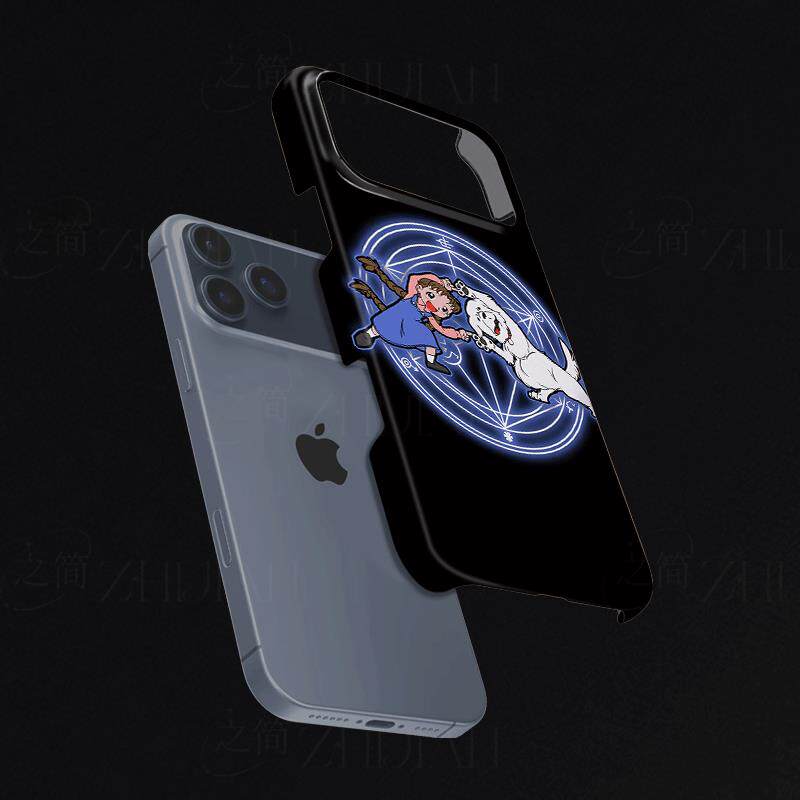 妮娜与狗炼成阵磨砂磁吸手机壳大孔亮面硬壳适用苹果iphone18promax华为PURAXVIEW荣耀X60GT华为NOVA7PRO