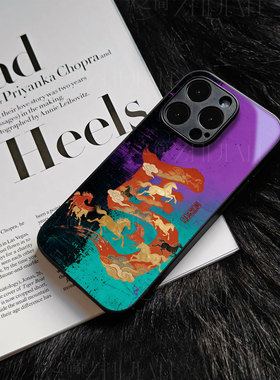 苹果17promax马到成功uu玻璃手机壳马年新年祝福有钱适用苹果华为小米15PRO荣耀MAGIC8PRONOVA14PROOPPORENO1