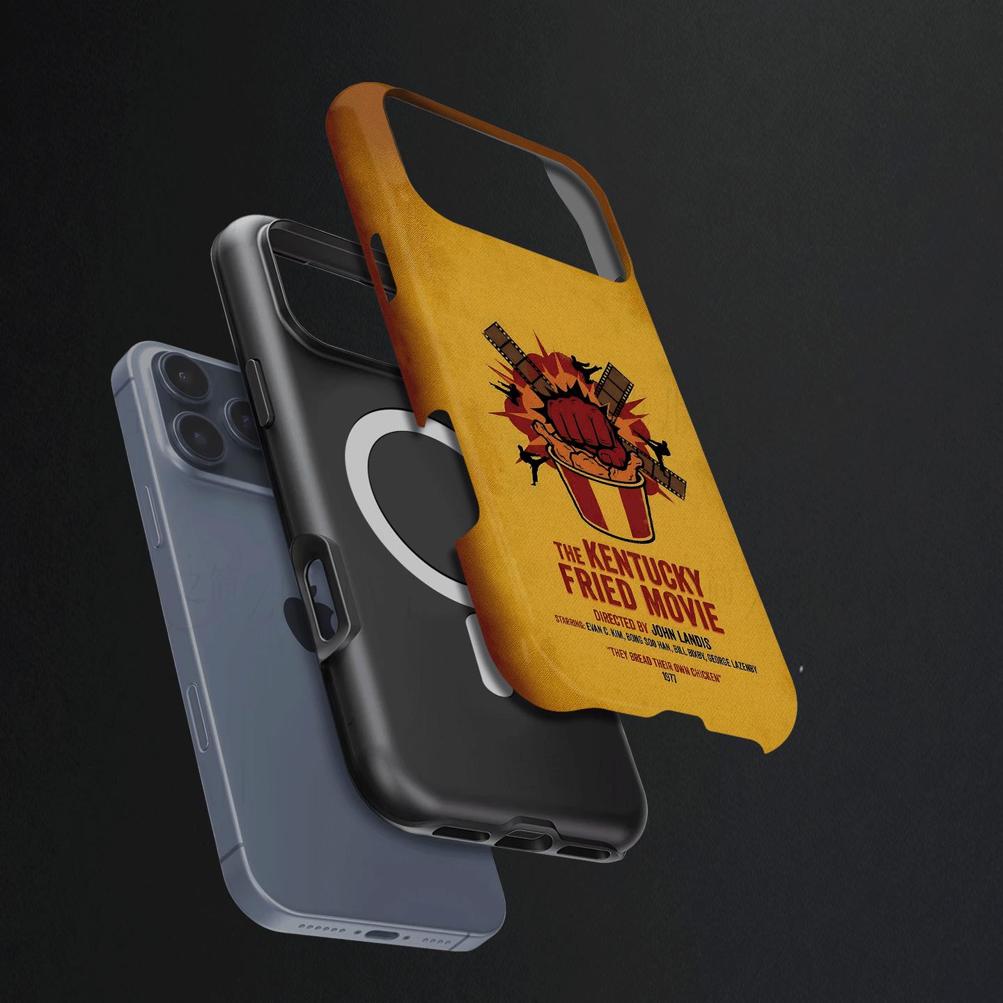 肯德基炸电影硬壳磨砂磁吸手机壳适用苹果iphone17promax华为荣耀MAGIC7PRO三星S25ULTRA荣耀400PROP80ULTRA