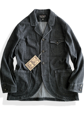 西里布美式复古工装休闲西服夹克外套阿美咔叽水洗做旧新品非rrl