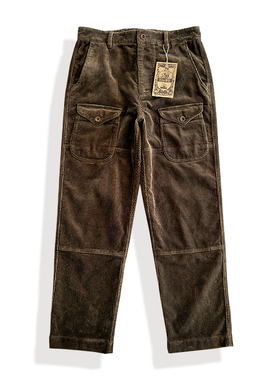 西里布全棉重磅灯芯绒长裤男多袋工装裤咔叽日系复古非rrl