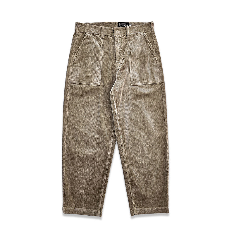 西里布日系复古灯芯绒长裤