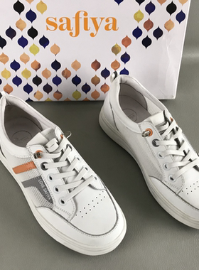 Safiya/索菲娅女鞋断码撤柜捡漏春秋休闲百搭板鞋厚底韩版小白鞋