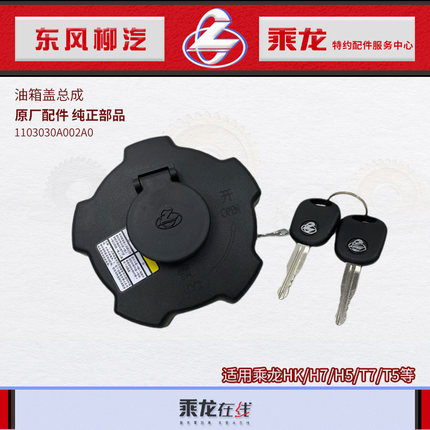 原厂东风柳汽乘龙H7H5M3T5M5霸龙507乘龙609单/双油箱盖送防尘罩