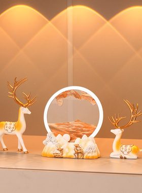 福禄办公室淡清香树脂摆放礼盒装